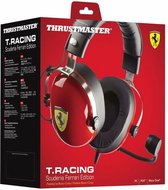 Thrustmaster T.Racing Scuderia Ferrari Edition - DTS Edition - PC/PS4/PS5/Xbox/Nintendo Switch - 50 mm luidsprekers - inclusief 1 jaar gebruik van 3D-geluid met DTS - hoogwaardige unidirectionele microfoon -