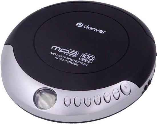 Denver DMP-391 Lecteur CD portable Noir, Gris | bol.com