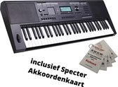 Medeli MK401 - Millennium Series Keyboard - Met Specter Akkoordenkaart