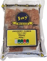 Jay Brand - Rietsuiker Jaggery Brokken Wit - 3x 400 g