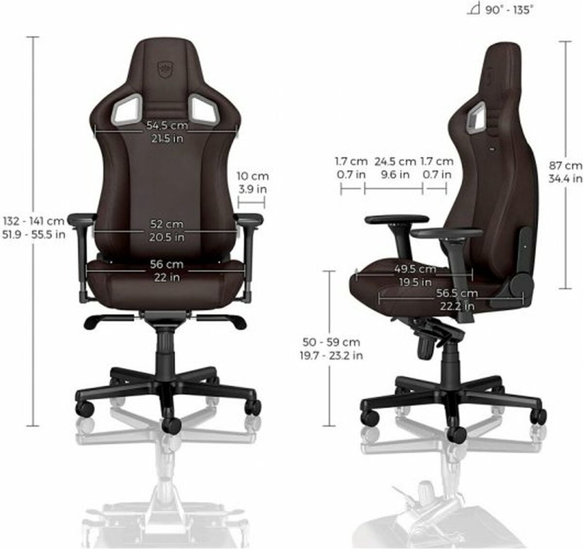 Noblechairs Epic gamestoel Java edition – foto 3