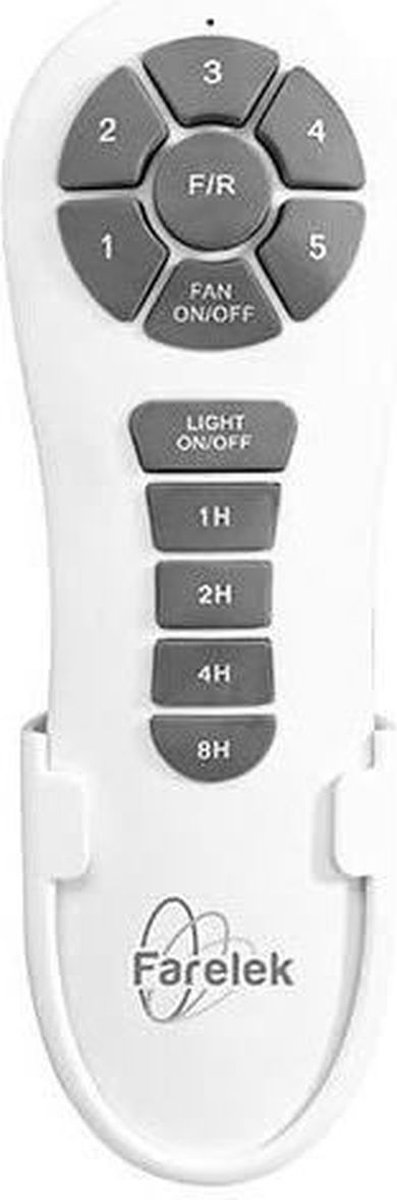 WALLIS Zwart - Plafondventilator Ø132cm 38W + LED verlichting