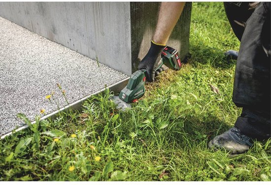 Metabo SGS 18 LTX Q Serie - Accu Gras- en Heggenschaar - 20cm/8mm - Ergonomisch - 18V van Metabo — afbeelding 5