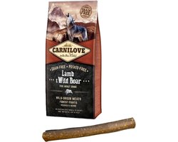 Carnilove - Lamb Wild Boar Adult - 12 KG - Hondenvoer + Gratis Snack