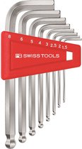 PB Swiss Tools Kogelkop-Inbussleutelset - PB 212.H-8 - 8-delig