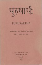 Purushartha - Recherches de sciences sociales sur l'Asie du Sud