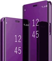 Coque de téléphone Clear View Convient pour Samsung Galaxy A12 5G - Violet - AR202
