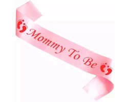 Mommy To Be | Aankomende Moeder | Sjerp | Baby Shower | Kraamfeest | Roze