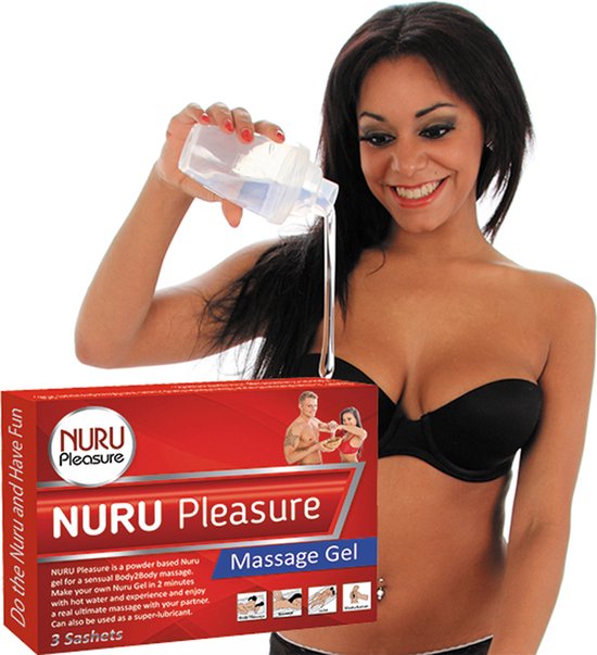 Nuru Pleasure Nuru Poeder 5 Gram Voor 250ml Gel Erotische Gel Makkelijk In Gebruik 7166