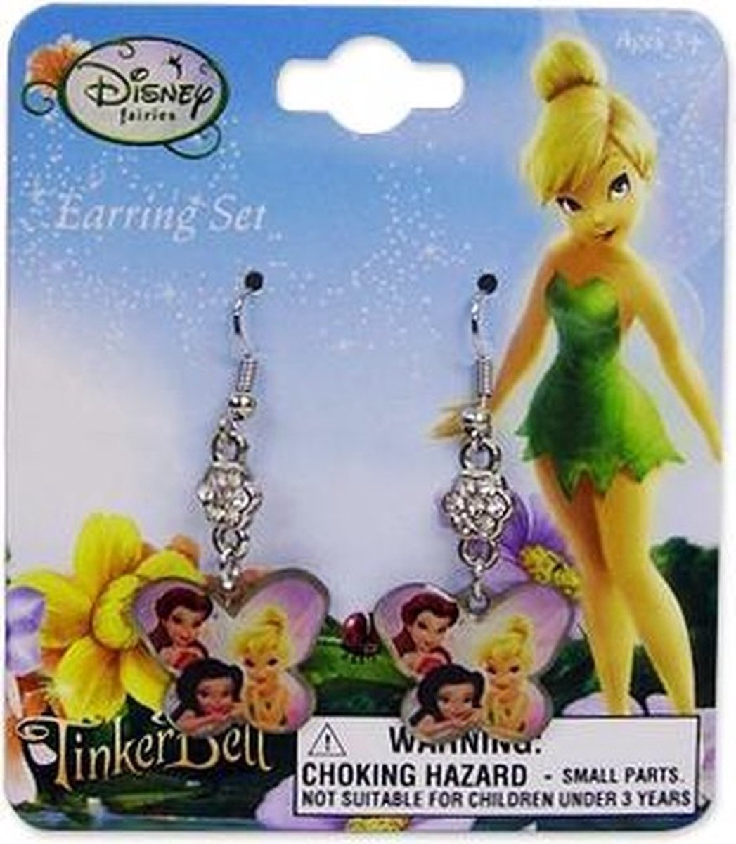 Disney - Fairies - Tinkerbell - Oorbellen - Oorhangers - Metaal.