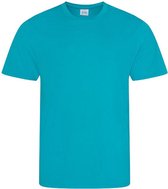 Vegan T-shirt met korte mouwen Cool T 'Turquoise' - XS