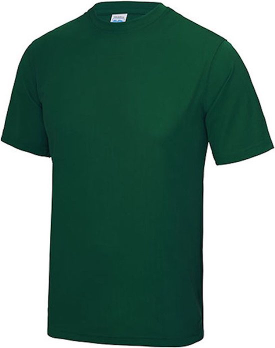 Vegan T-shirt met korte mouwen Cool T 'Bottle Green' - XXL