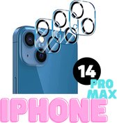 Iphone 14 Pro Max - Camera lens protector - 9H Tempered Glass - screenprotector - beschermglas