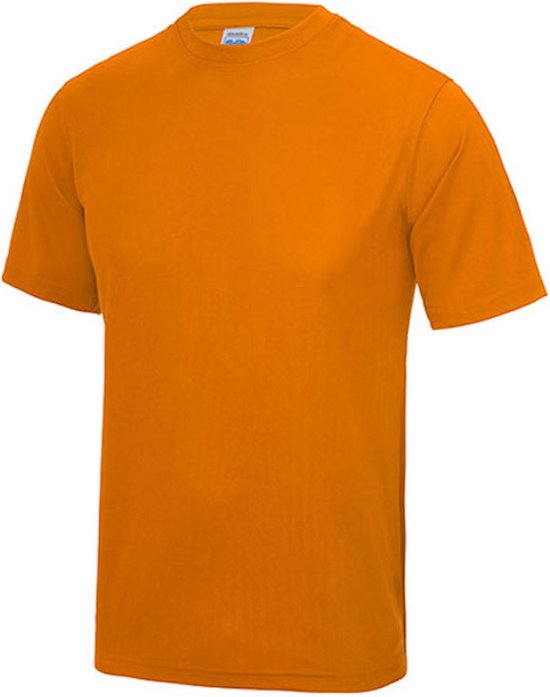 Vegan T-shirt met korte mouwen Cool T 'Orange Crush' - 3XL