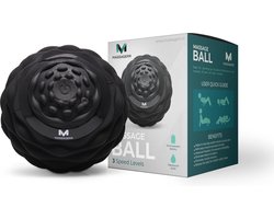 Massagerr® Vibrerende Massagebal - Trigger Bal - 4 Tril Niveaus - Massage Bal - Moderne Lacrosse bal - Voetmassage - Massage Roller voor Rug, Voeten, Schouders, Fullbody