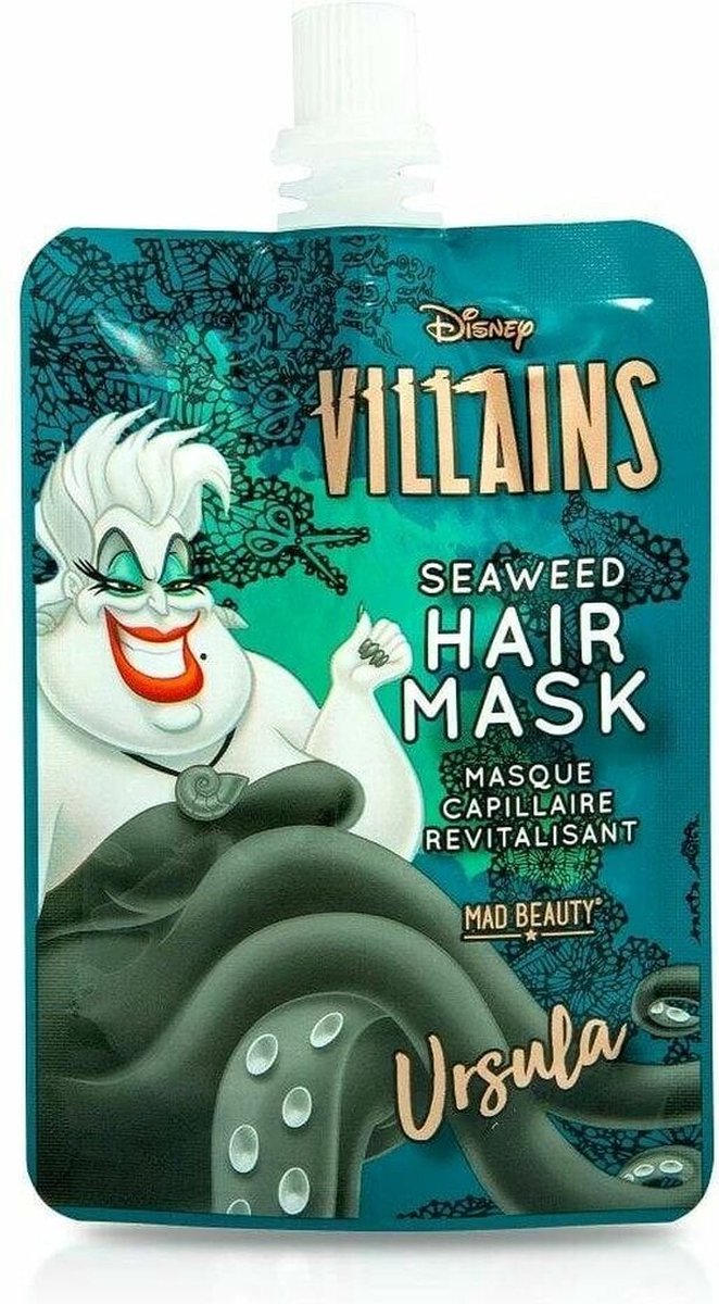 Haarmasker Mad Beauty Disney Villains Ursula Vitaliserende (50 ml)