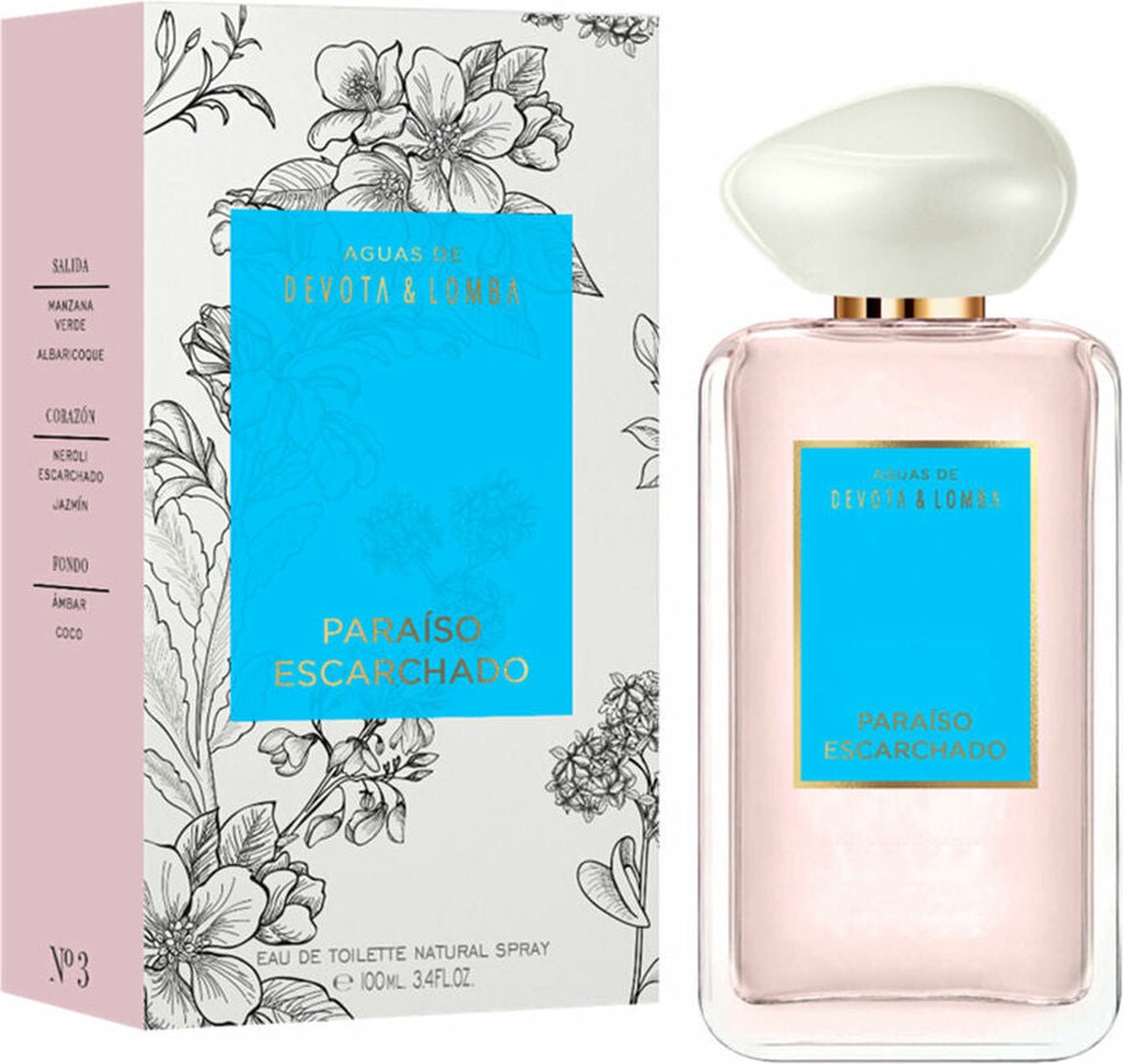Damesparfum Devota & Lomba EDT Paraíso Escarchado 100 ml