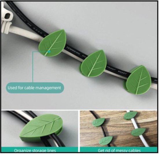 Plant Clips | Plant Ondersteuning | Vorm Van Blad | Klimplant Begeleider | Opbinden | Plant Steun | Herbruikbaar | Tuin Clips | 10 STUKS