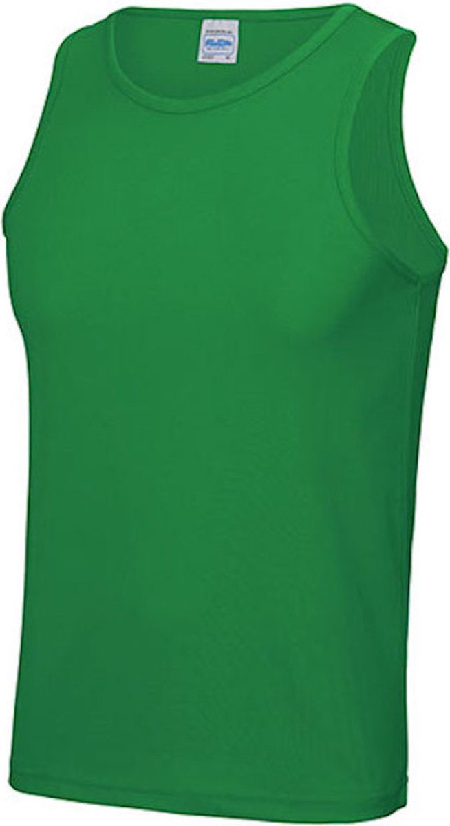 Heren tanktop 'Cool Vest' Kelly Green - S