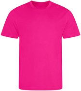 T-shirt Vegan manches courtes Cool T ' Hyper Pink' - L