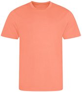 Vegan T-shirt met korte mouwen Cool T 'Peach Sorbet' - M