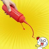 Fop Ketchup Fles - Praktische Grap Met Tomatensaus - Fop Speelgoed voor Kinderen - Cool Kinderen Speelgoed - Nep Ketchup Verrassingen - Interactief Speelgoed voor Lachwekkende Momenten - Perfect voor Spelletjes en Fop Gadget
