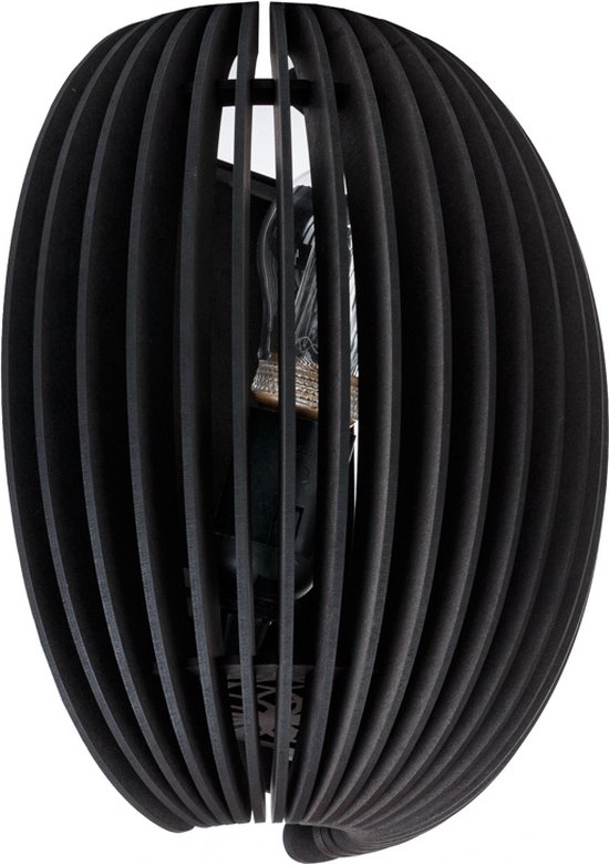 Blij Design - Wandlamp Swan H 27 cm zwart