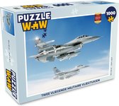 Puzzel Twee vliegende militaire vliegtuigen - Legpuzzel - Puzzel 1000 stukjes volwassenen