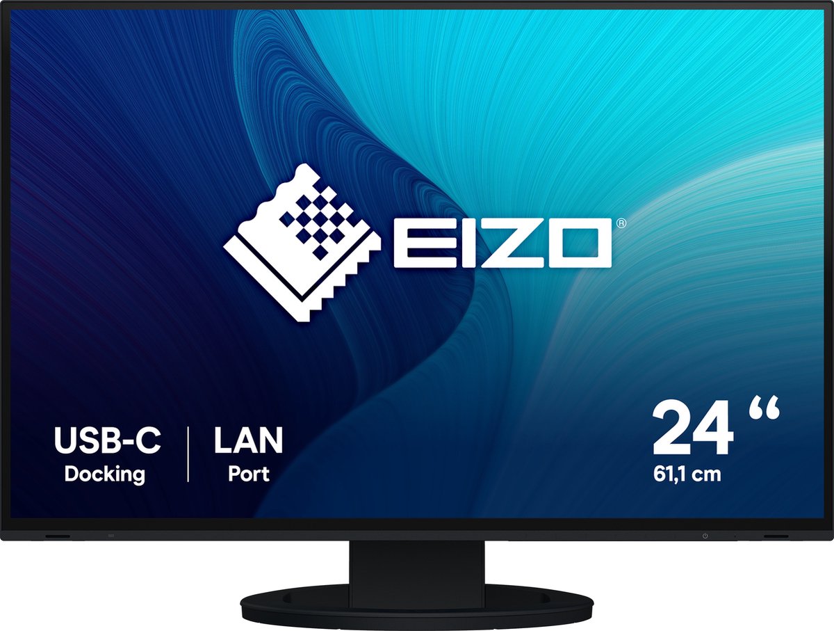 EIZO FlexScan EV2495-BK LED display 61,2 cm (24.1") 1920 x 1200 Pixels WUXGA Zwart