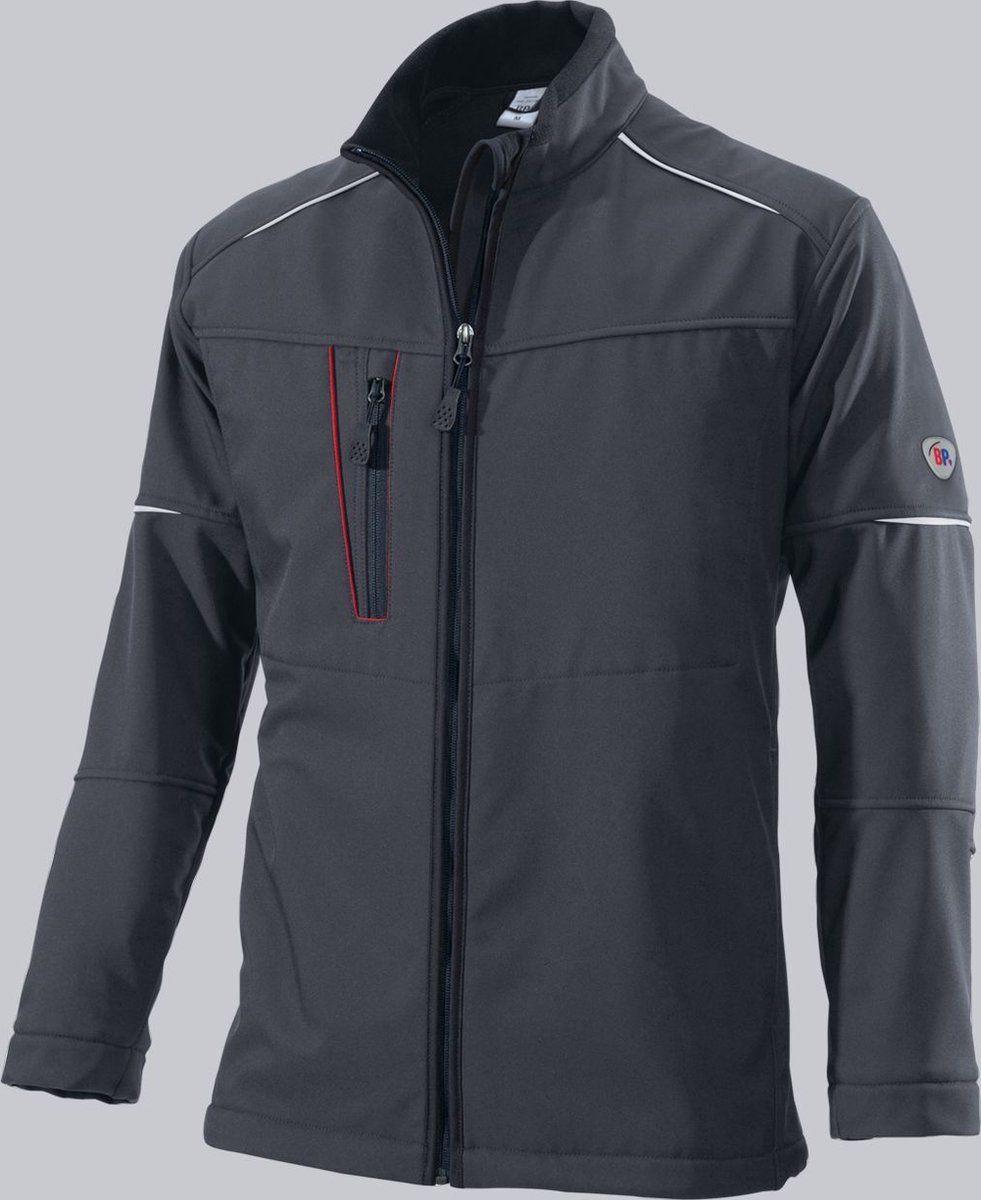 BP® Softshell jack voor heren 1868-572-56, 100% Polyester | M
