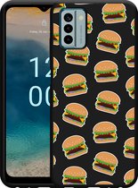 Cazy Hoesje Zwart geschikt voor Nokia G22 Burgers