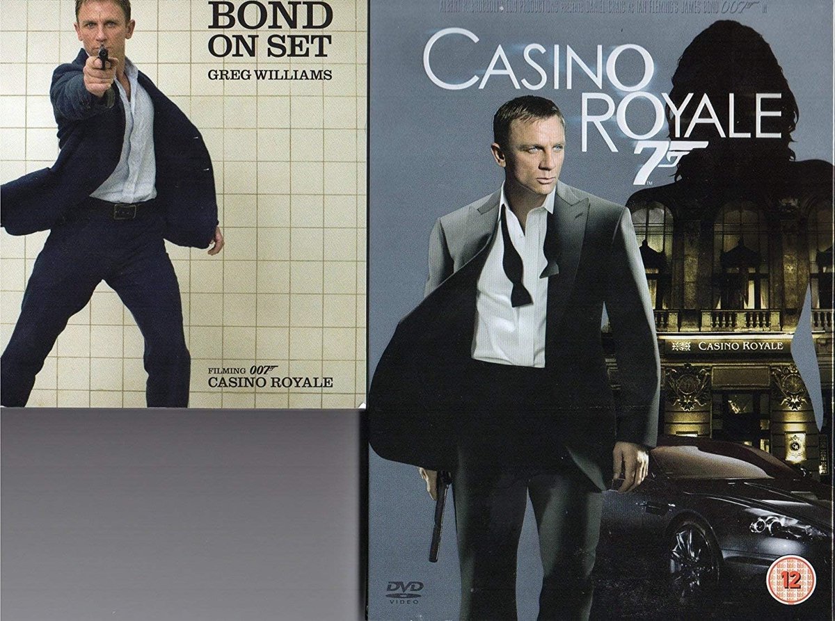 Casino Royale (2006) 2 Disc Collectors Edition With Bond On Book Set.