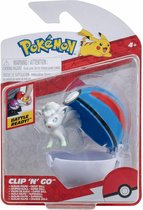 Pokémon - Speelfiguur - Clip 'N' Go - Alolan Vulpix