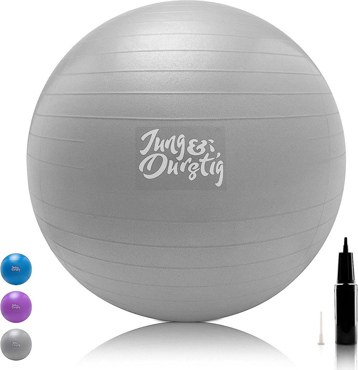 Swiss Ball 150kg 65cm avec pompe pour Pilates et Yoga à la maison!