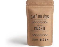 Café du Jour 100% arabica Brazilië 1 kilo vers gebrande koffiebonen