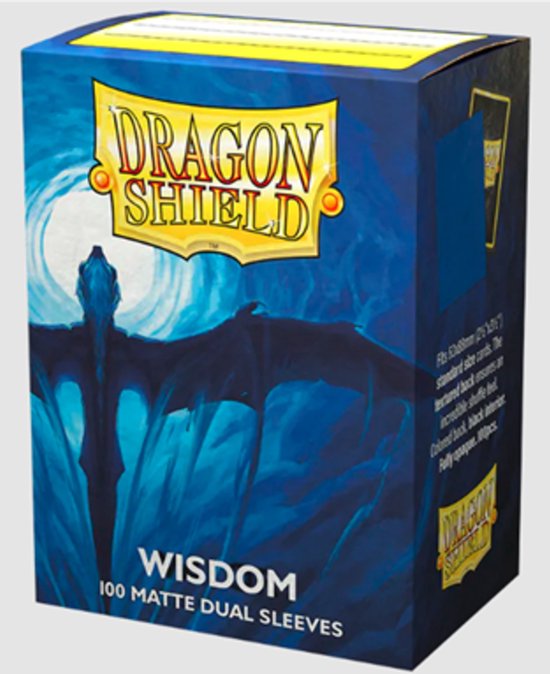 Afbeelding van het spel Dragonshield Box 100 Dual Matte Sleeves 'Wisdom'