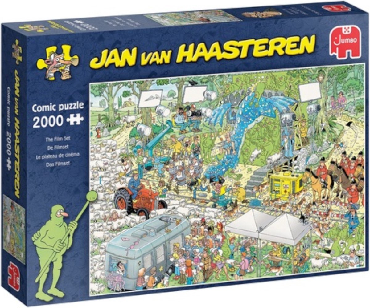 Jan van Haasteren - De Filmset - 2000 stukjes puzzel — afbeelding 7