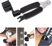 3 in 1 Guitar Tool - String Winder - String Cutter - Bridge Pin Puller - Akoestische Klassieke Elektrische Snaren Vervanger - Luthier Tool - Bass Banjo Mandoline