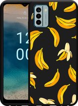 Cazy Hoesje Zwart geschikt voor Nokia G22 Banana