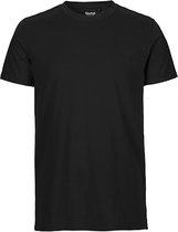 Fairtrade Men´s Fit T-Shirt met ronde hals Black - 4XL