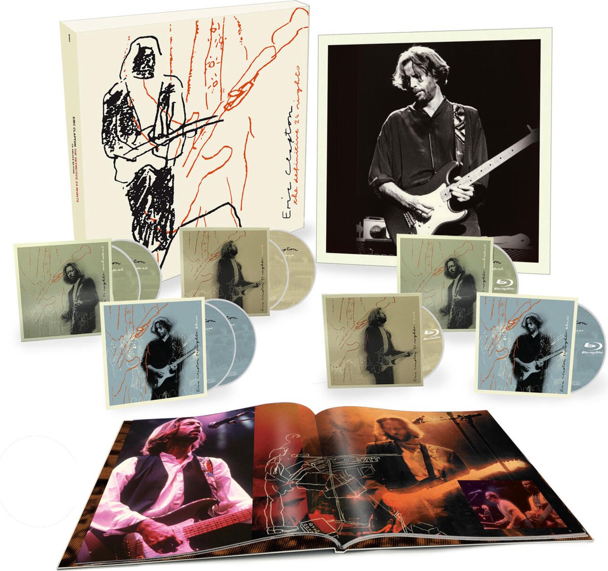 Eric Clapton - The Definitive 24 Nights CD + Blu-ray Limited