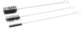 Staaldraadborstel op draad met borstel 80 mm diameter - 100 cm