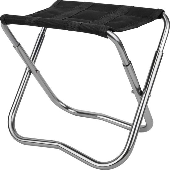 thumbnail: Tubiaz 2 X Draagbare Klapkruk, Draagvermogen 180 Kg, 6-44 Cm In Hoogte Verstelbare Lichte Telescopische Kruk, Uittrekbare Vouwkruk, Campingkruk, Opvouwbare Kruk Voor Camping, Tuin, Vissen, Zwart