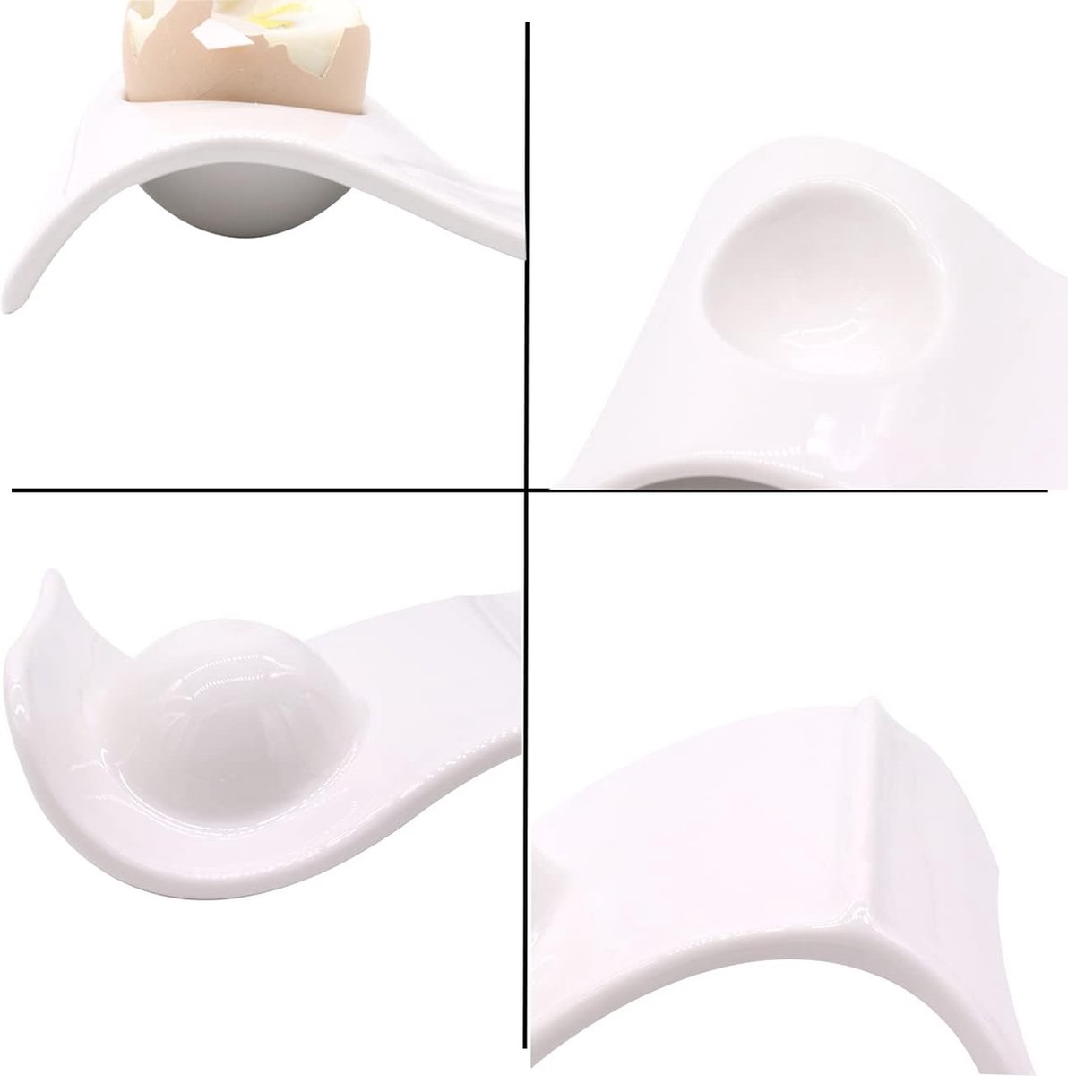 Porte-œufs En Porcelaine Gzhel – Avec Ange – Boîte à Bibelot – Fait Main – Neuf
