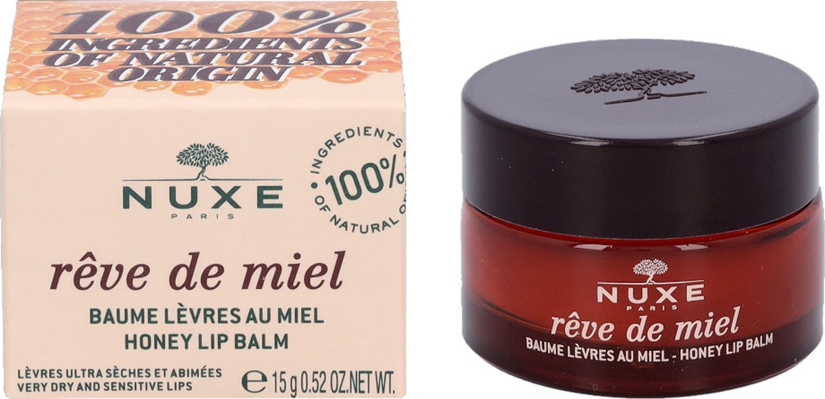 Nuxe Rêve De Miel Baume Lèvres Ultra-Nourrissant Et Réparateur Pot 15g