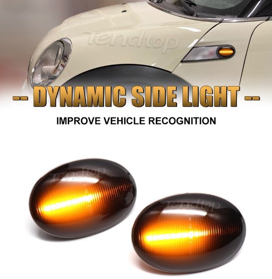 AQWAL Nebelscheinwerfer Gitter Für Mini Cooper R55-R57 - Zierringe Für Frontscheinwerfer