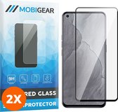 Mobigear Screenprotector geschikt voor Realme GT Master Edition Glazen | Mobigear Premium Screenprotector - Case Friendly - Zwart (2-Pack)