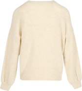 Mexx Pull à Manches Bouffantes Femme - Off White - Taille M/L