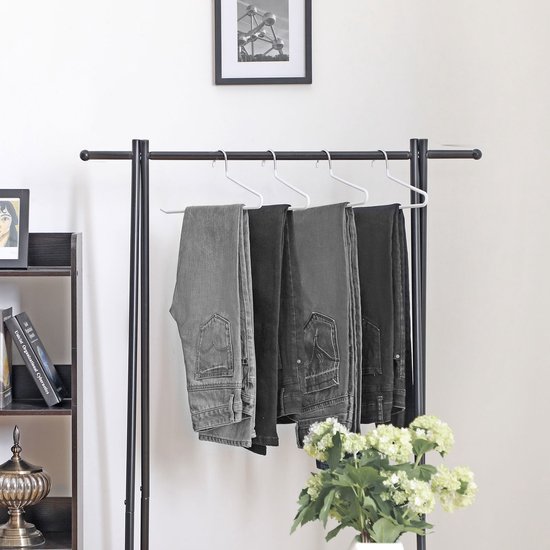 Cintres de luxe - Pantalons en métal - 20 pièces - Cintres pour pantalons - Gain de place - 38x13cm