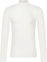 RJ Bodywear Thermo thermoshirt (1-pack) - heren thermoshirt met opstaande boord - wolwit - Maat: L